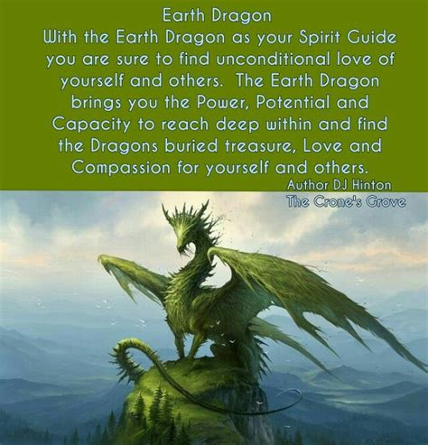 Dj Hinton Totem Or Spirit Animal Dragon Earth Dragon Dreaming