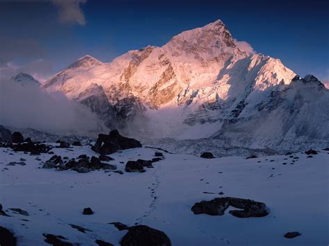 Himalaya Mountains Nepal Wallpaper