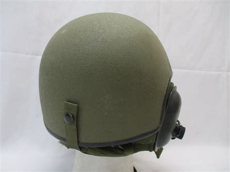Military Combat Vehicle Crewman Cvc Tanker Helmet Large Od Green Dh