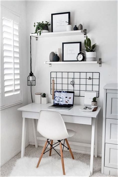 Cute Desk Area For A Bedroom Oficina En Casa Decoración De La