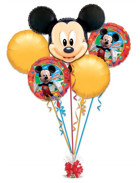 Mickey Mouse Balloons Will Be Going Into The Box For The Big Surprise