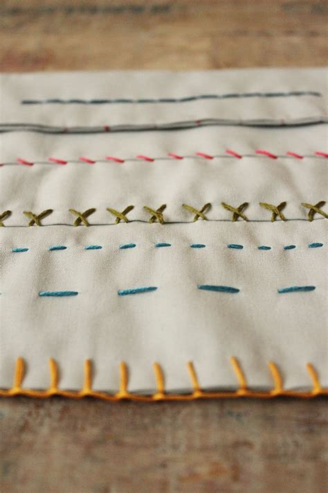 How To Sew Six Basic Hand Stitches