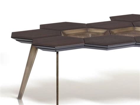 1210 summit drive, kamloops, bc v2c 6m1. Icy-A Coffee Table, Wood and Brass Contemporary Coffee ...