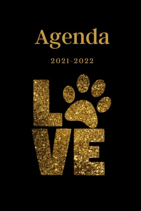 Agenda Love Perro Calendario Agenda Semanal Y