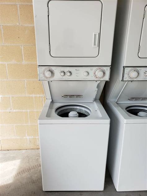 24 Stacked Washer Dryer Combo Lg Wm3488hs 24 Inch Front Load Washer