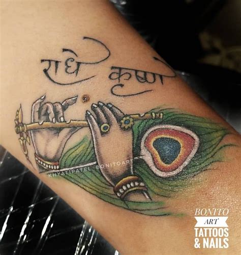 20 Amazing Krishna Tattoo Designs Ideas For Men In 2021 Krishna