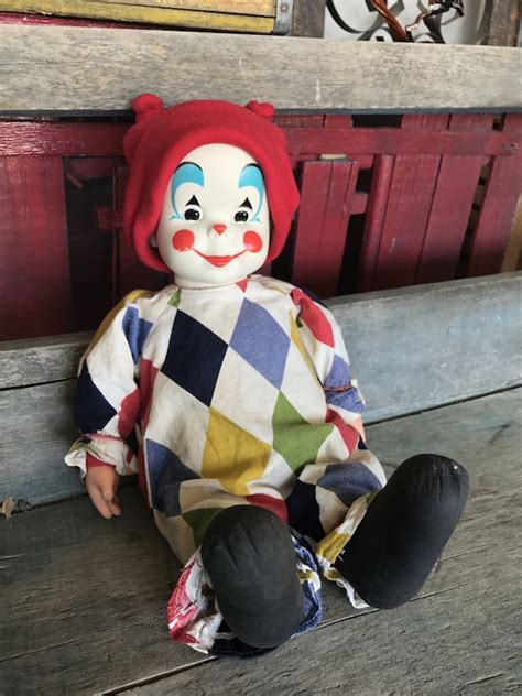 1966 Mattel Cutie Patootie Clown Doll Clown Soft Body Doll