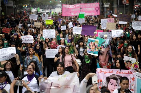 Women In Mexico Are Urged To Disappear For A Day In Protest The New
