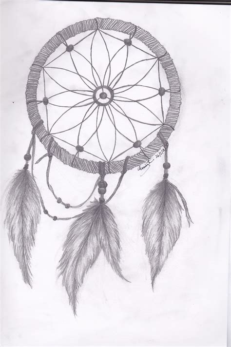 Dream Catcher I Pencil On Paper What To Draw Digital Art Anime Art Therapy Dreamcatcher