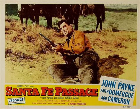 Rod Cameron Santa Fe Passage 1955 Republic Pictures Western Film