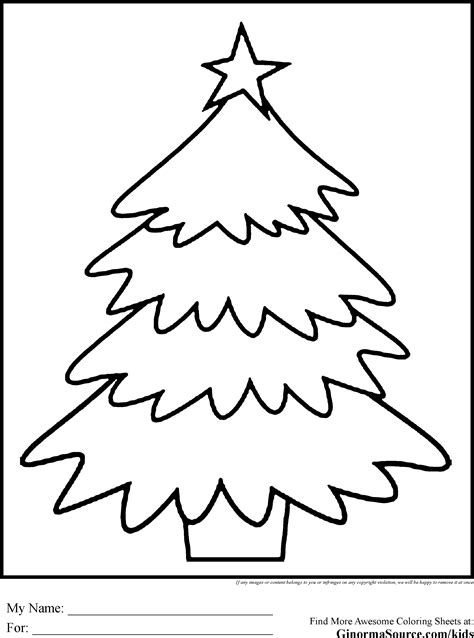 Free Printable Tree Coloring Pages For Kindergarten Coloring Page