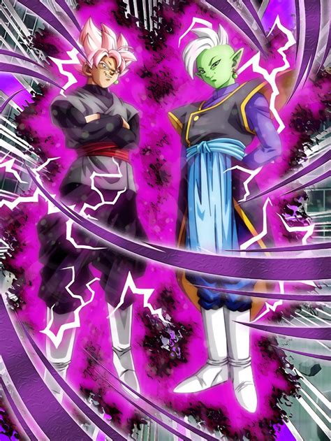 Duo Of Despair Goku Black Super Saiyan Rosé And Zamasu Dragon Ball