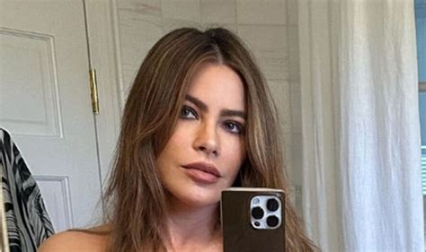Sofia Vergara 50 Shows Off Her Ample Assets And Incredible Figure In