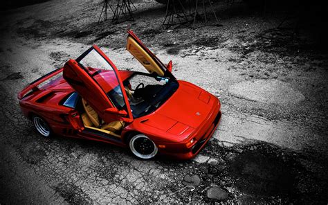 Fondos De Pantalla Rojo Vehículo Coche Deportivo Ferrari F430 Ferrari F40 Lamborghini
