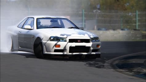 R34 Drift Entry Ebizu West Assetto Corsa YouTube