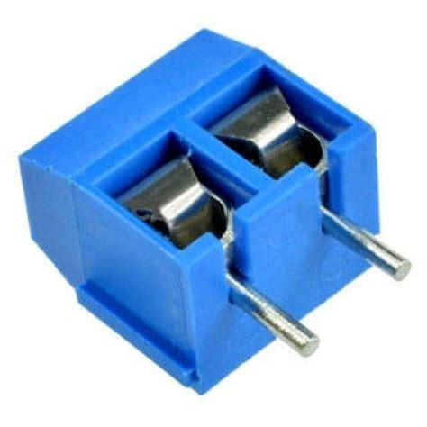 2 Pin 508mm Pitch Pluggable Screw Terminal Block Connector Blue