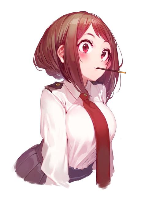 Uraraka Ochako Hero My Hero Manga Girl