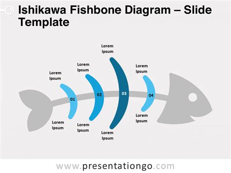 Fishbone Ishikawa Diagram For Powerpoint Presentationgo Great The