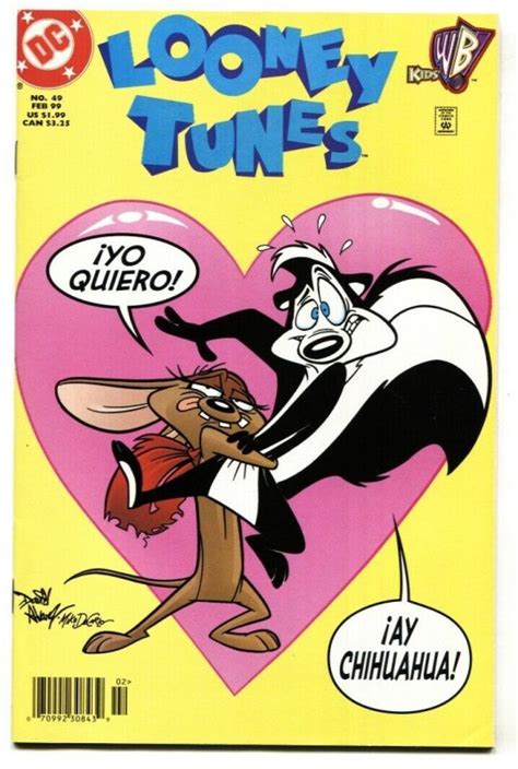 Looney Tunes 49 Pepe Le Pew Cover Low Print Dc Newsstand Nm Hipcomic