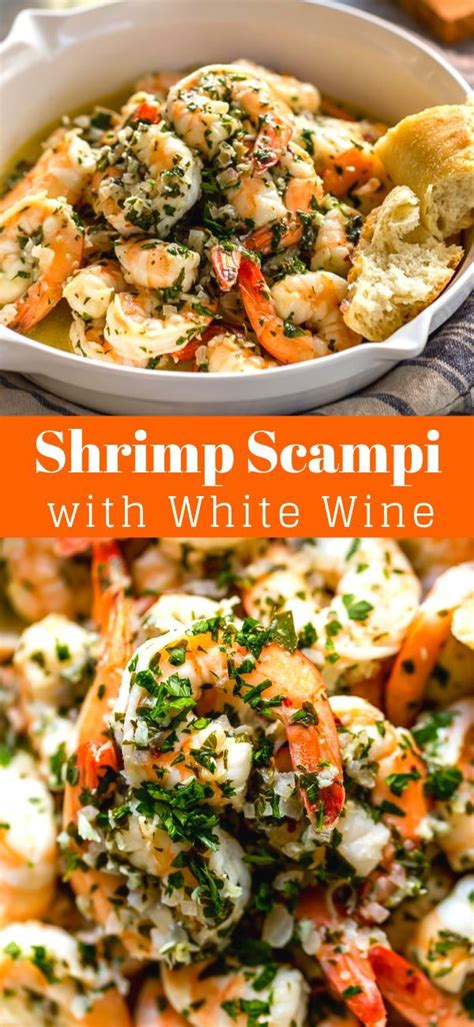 Thirty years ago in the kitchen of capriccio, chef vito stands 5 feet 7 inches tall in a white paper hat, shouting the recipe's ingredients in a . Shrimp Scampi with White Wine | Recipe | Scampi recipe ...