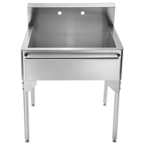 Whitehaus Collection Pearlhaus All In One Freestanding Stainless Steel
