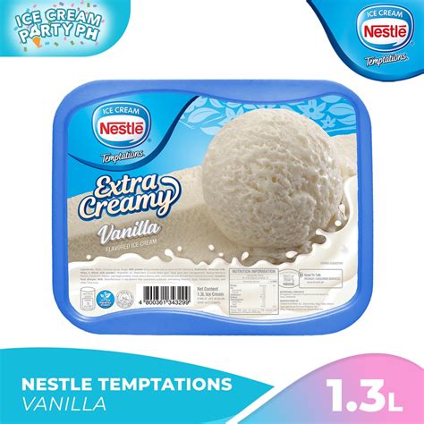 Nestle Temptations Vanilla 1 3L Shopee Philippines