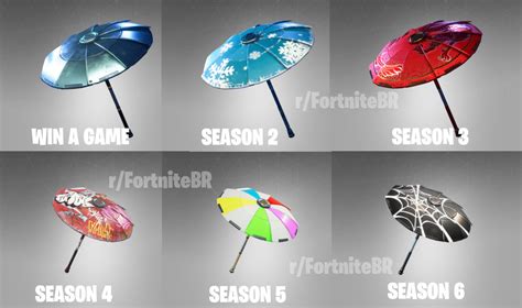 Fortnite Umbrella Colors Fortnite Week 4 Challenges