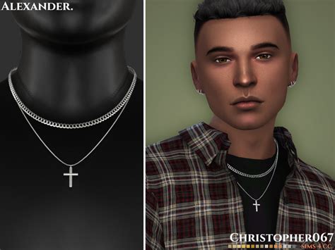 The Sims Resource Alexander Necklace Christopher067