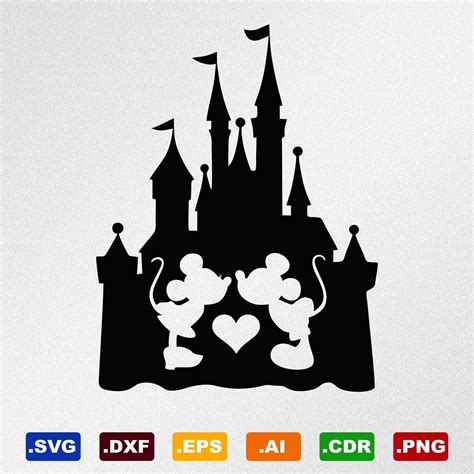 Free SVG Disney Castle Silhouette Svg 5087+ File SVG PNG DXF EPS Free