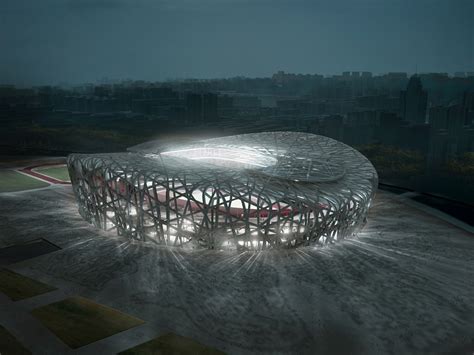 Beijing Olympic Stadium Data Photos And Plans Wikiarquitectura