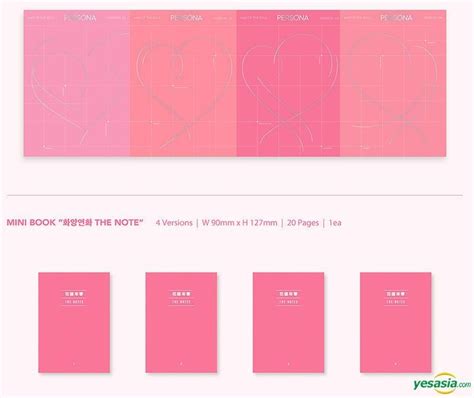 Yesasia Bts Map Of The Soul Persona Version Cd Bts Bighit Music Hybe Korean
