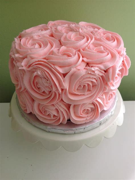 Pretty Pink Rose Smash Cake Cake Smash How To Make Cake Cake