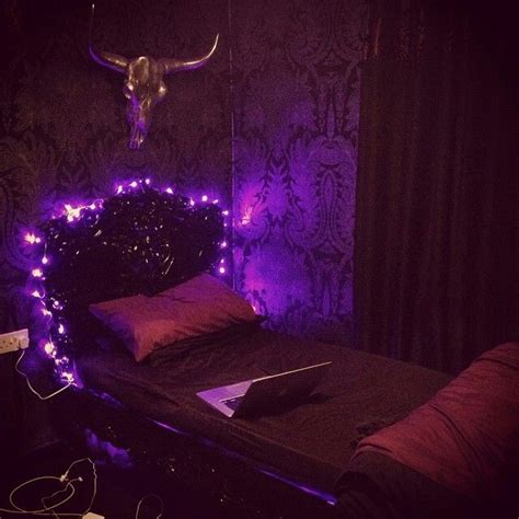 Purple Dark Home Decor Purple Bedroom Gothic Room
