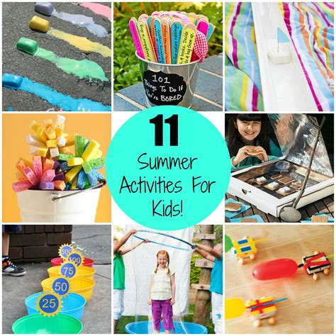 11 Amazing Summer Activities For Kids
