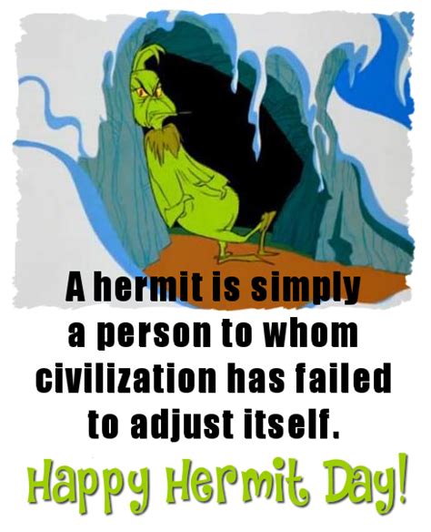 October 29 Is Hermit Day Happy Week Comic Book Cover Hermit