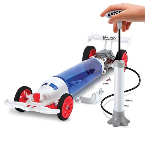 Discovery Kids Turbo Air Racer Diy Air Powered Dragster Kit Stem You