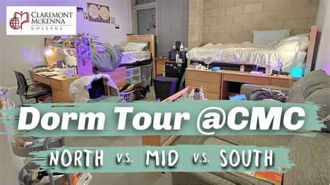 Dorm Tour Claremont Mckenna Northmidsouth Quad Cmc Youtube
