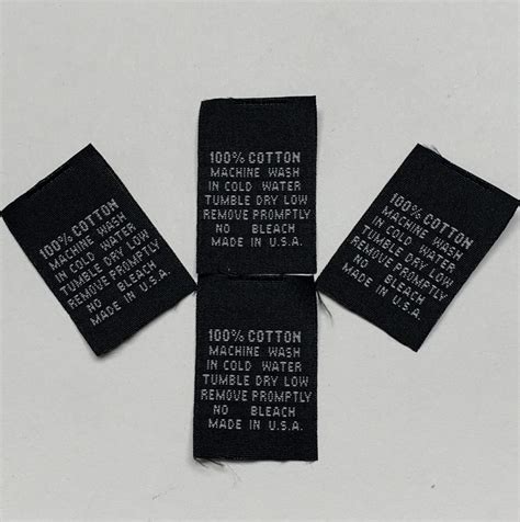 Woven Care Labels 3a Thread And Supply Co