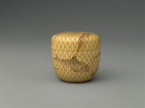 Tea Caddy Natsume Japan Edo Period 16151868 The Metropolitan