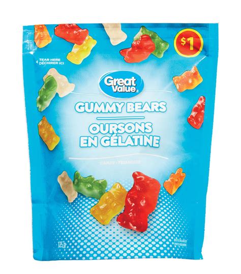 Great Value Gummy Bears Candy Walmart Canada