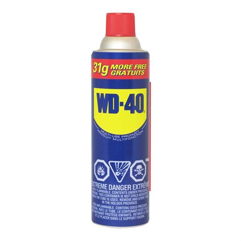 Wd 40 Multi Use Lubricant Spray 342g Industrial Size