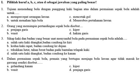 Senin, 28 januari 2019 5 comments edit. Contoh Soal Permainan Bola Voli Dan Jawabannya - Dunia ...