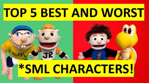 Top 5 Best And Worst Sml Characters Youtube