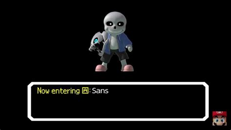 Sans Will Be Available In Super Smash Bros Ultimate As A Mii Costume