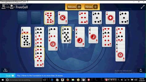 Microsoft Solitaire Daily Challenge Free Cell 122615 Youtube