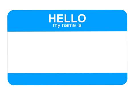 Hello My Name Is Png Png Image Collection