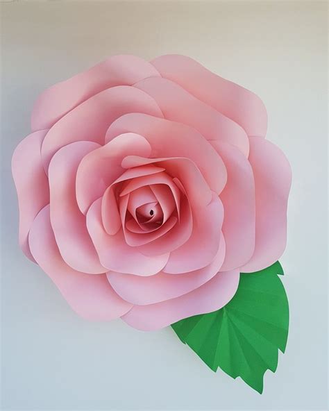 Giant Paper Flowers Paper Rose In Pink Any Colour You Can Hang On The