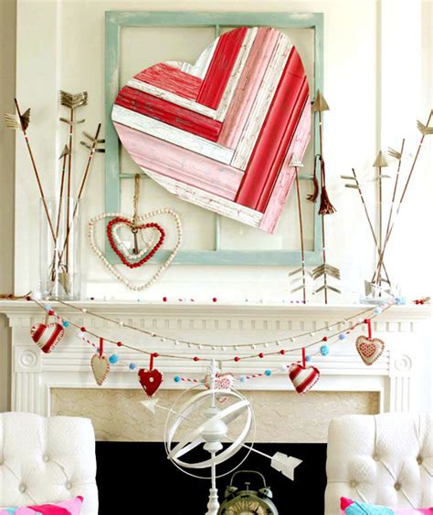 20 Gorgeous Valentines Day Mantel Decorations Homemydesign