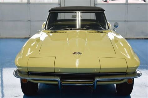 1965 Chevrolet Corvette 4 Speed 327350hp Convertible Great Colors