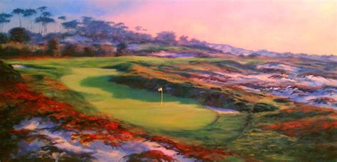 Joshua C F Smith Golf Landscape Paintings Collection Of